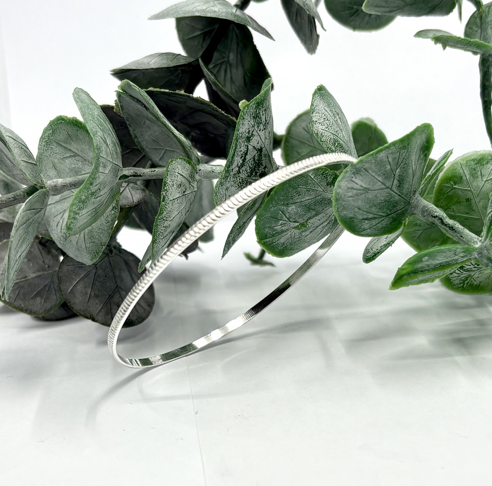 Second hand smal armring äkta silver