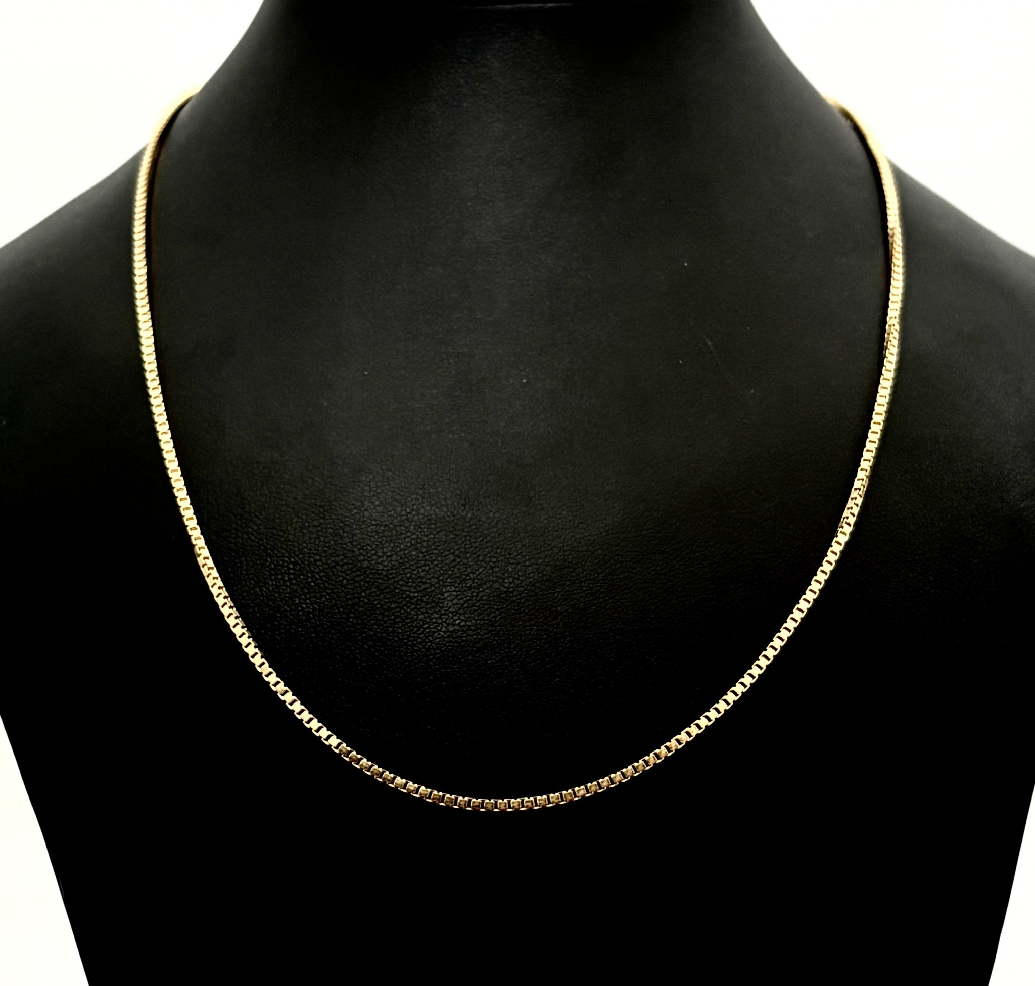 Second hand halsband venezialänk 18k guld 8,2g 46cm