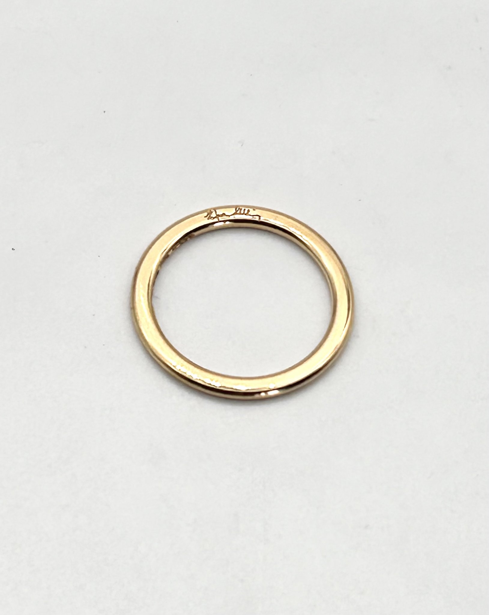 second hand Efva Attling vintage begagnat begagnad guld ring