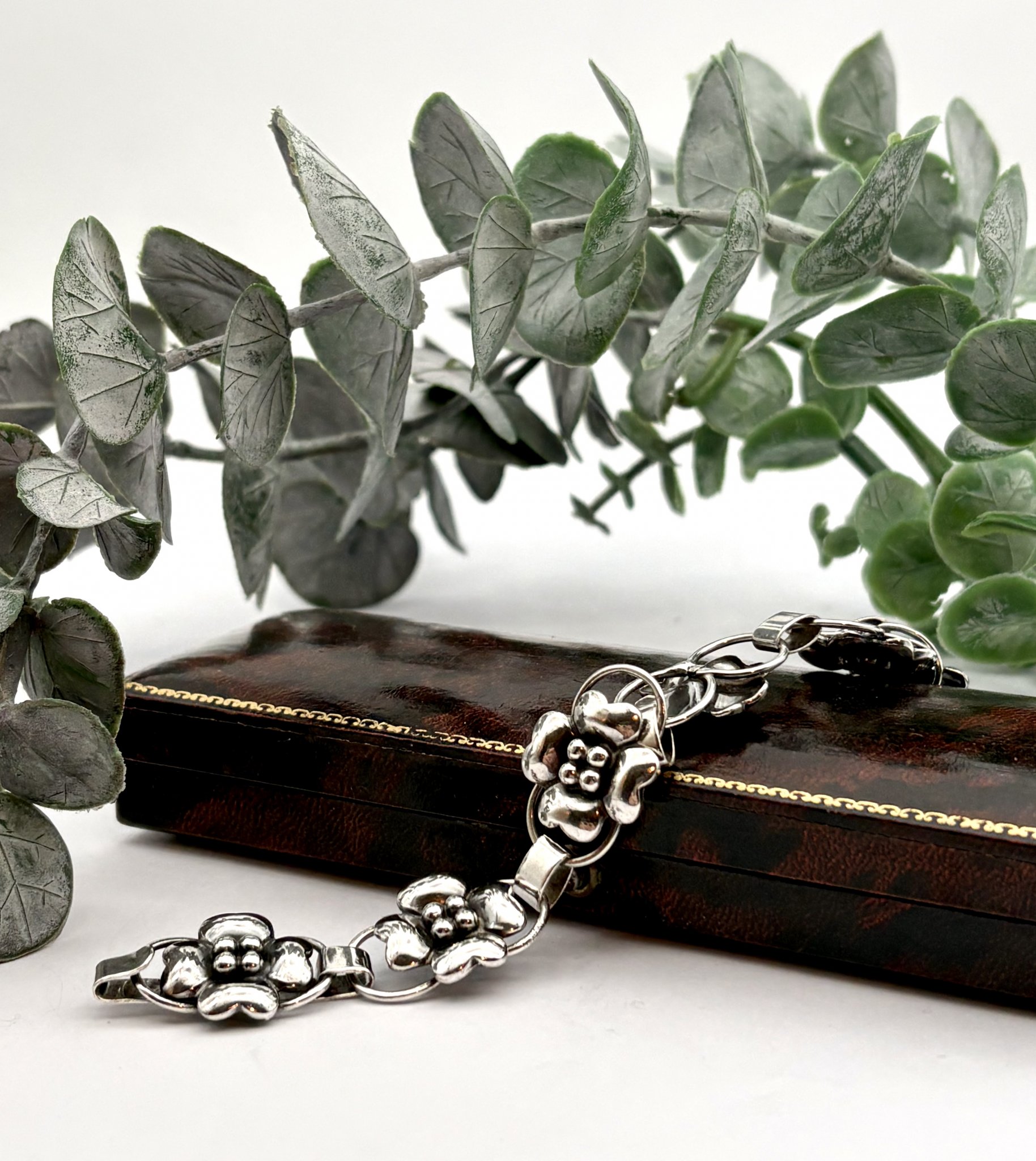 Vintage armband äkta silver 1949