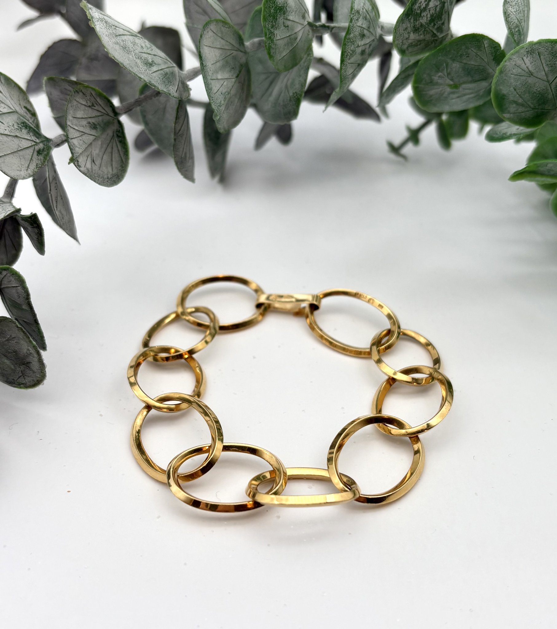 Second hand armband Efva Attling Chain Reaction Bracelet 18k guld 35,1g
