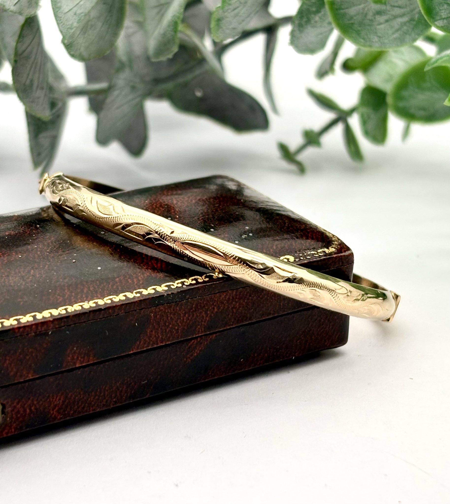 Vintage armring 18k guld 1971 10g