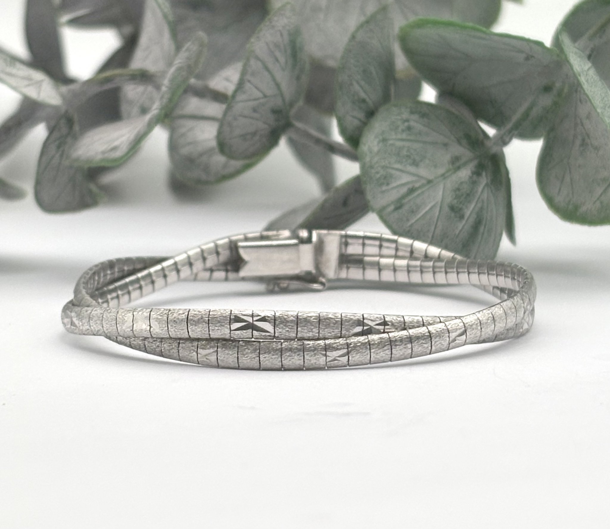 Second hand armband äkta silver